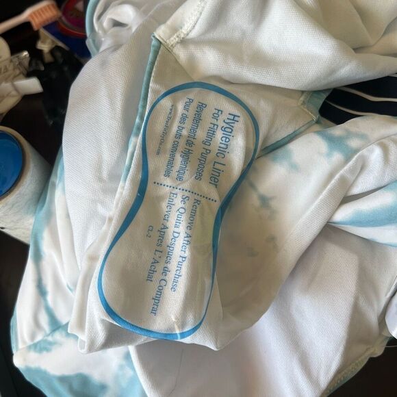 Bar III Aqua Twist-Front Monokini One-Piece Swimsuit S - Picture 11 of 13